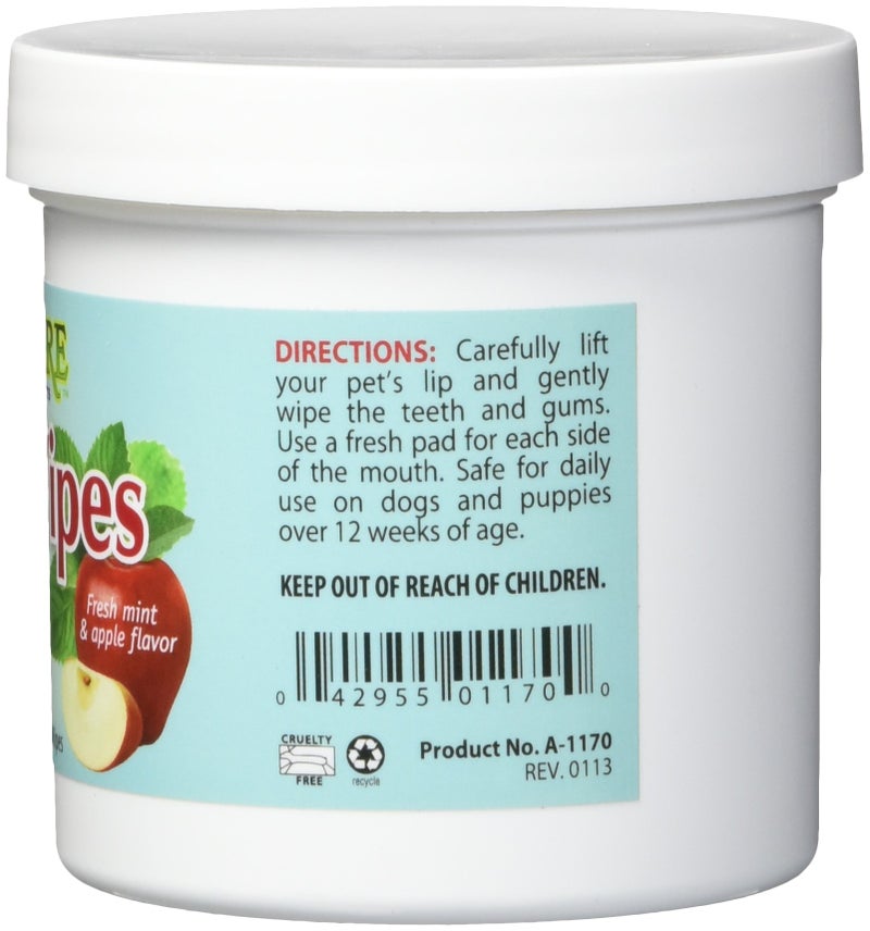PPP Pet Aroma Care 100 Count Dental Wipes - Image 2